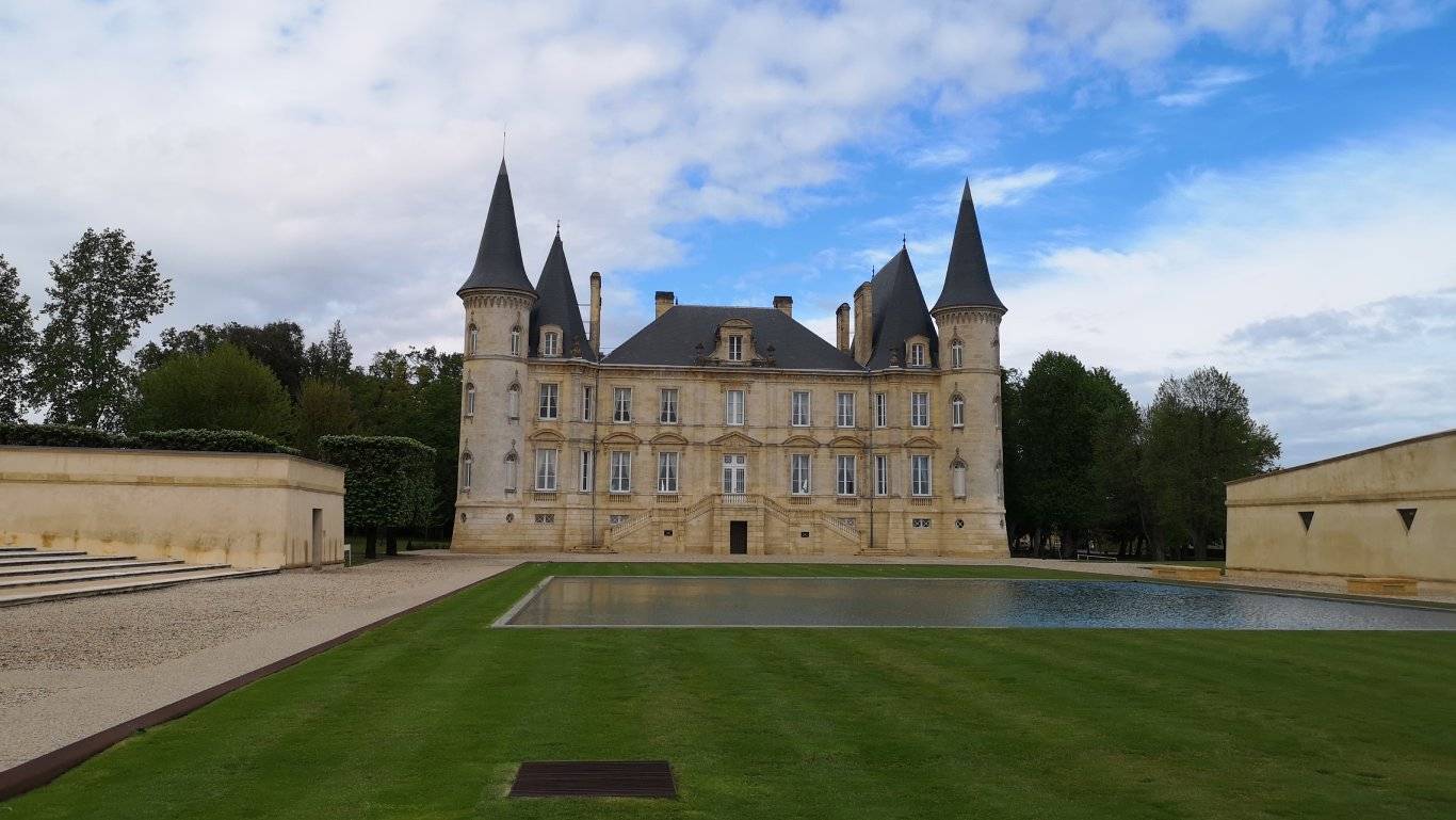 The famous Château Pichon Baron winery