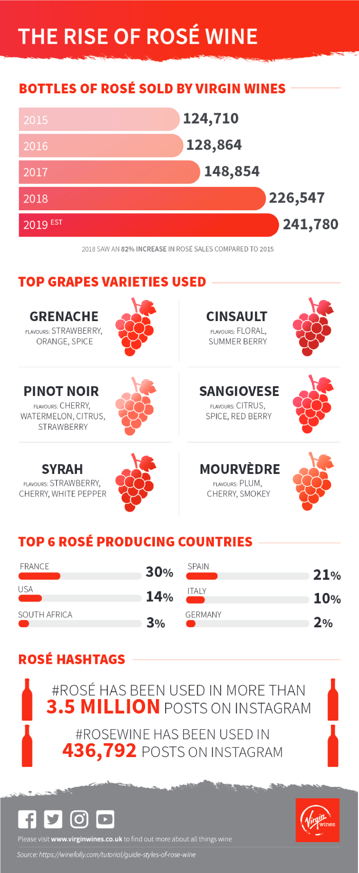 The Rise of Rosé Wine