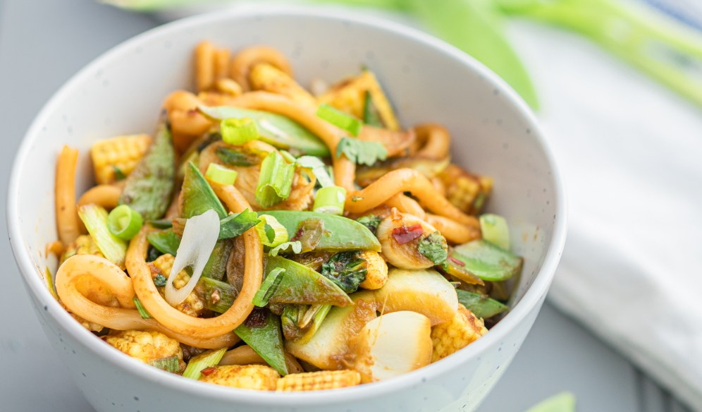 Stir-Fried Udon With Vegetables dish by Feast Box