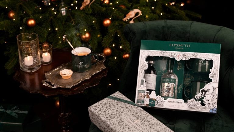 Sipsmith hot gin and tonic gift pack Christmas