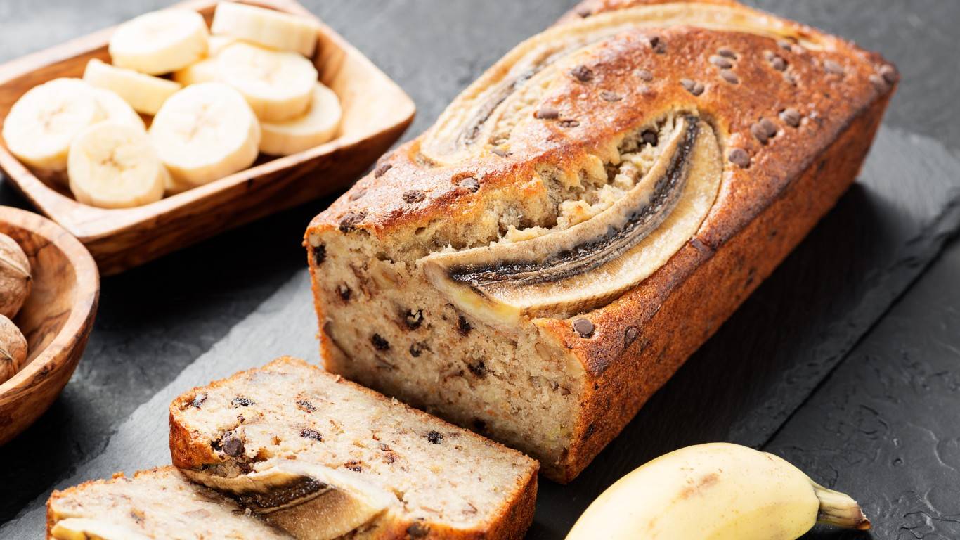 Banana and Spiced Rum Loaf