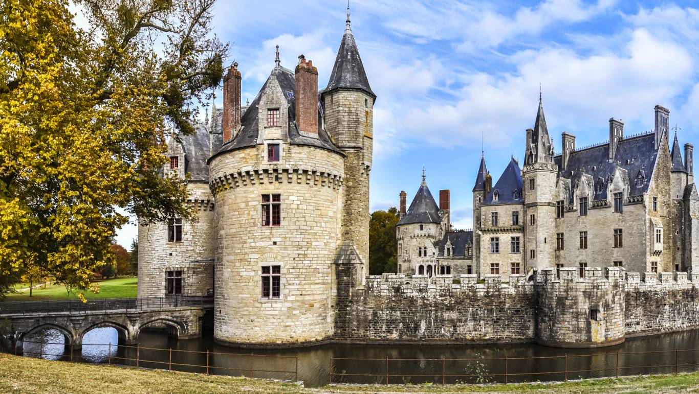 Chateau of Sully-sur-Loire, France