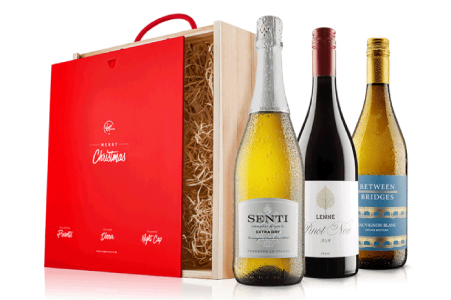 Christmas Day Mixed Wine and Prosecco Gift Box