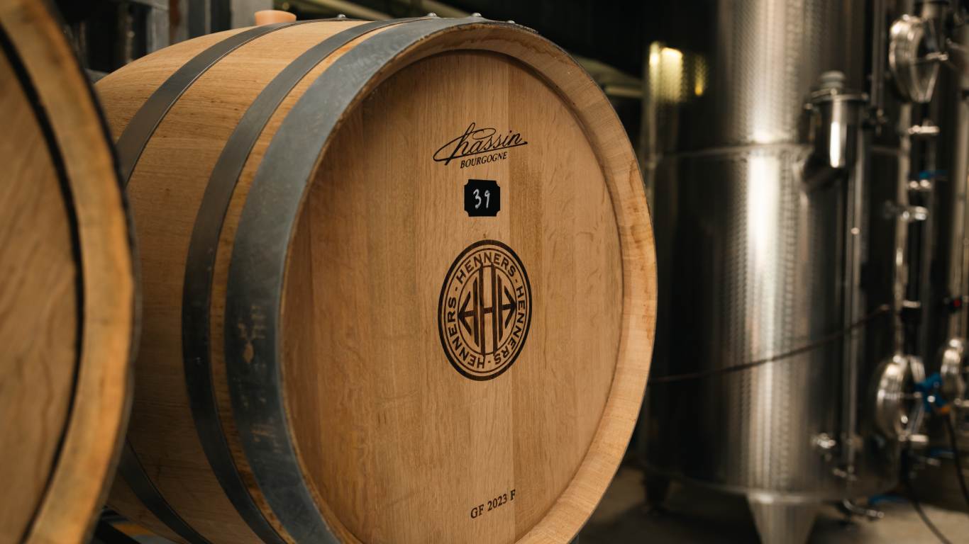 Wine barrel to show that ageing plays a part in wine quality
