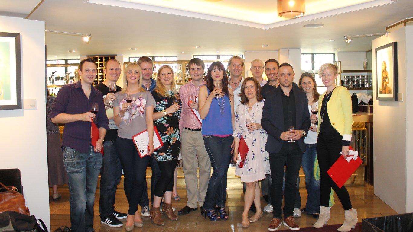 Group at the London Wine Awards 2012