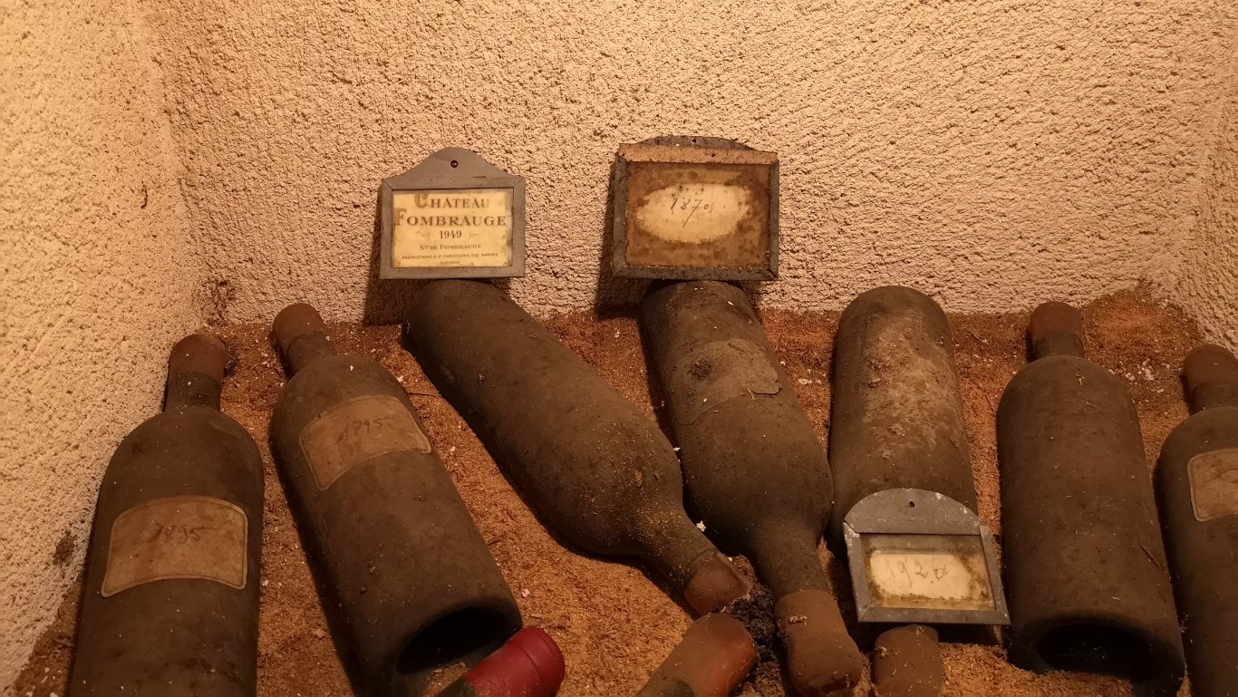 Oldest Vintage Bottles, Chateau Fombrauge